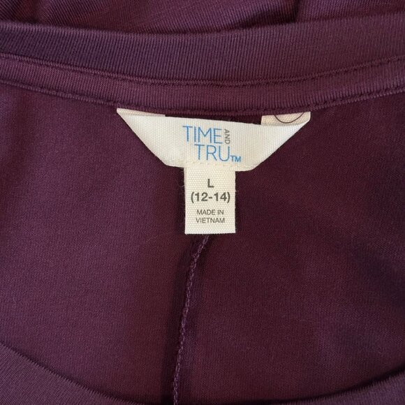 Minimalist Everyday Dress Stretch Fabric Comfy and Soft with Pockets Size L - Picture 8 of 8